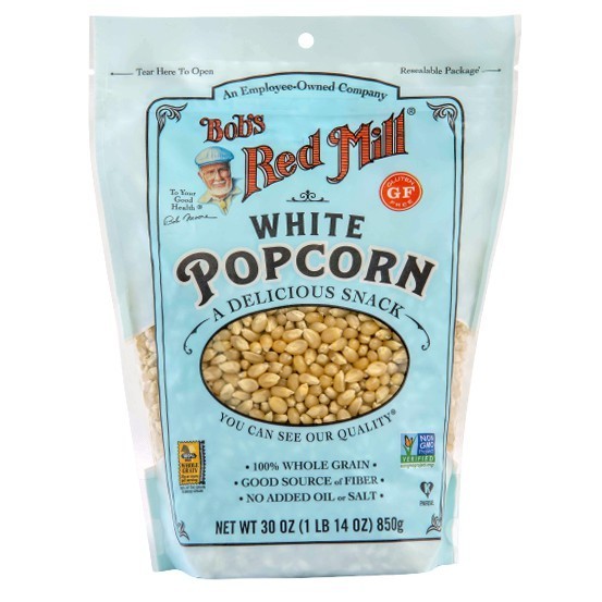 

SANS Bob's Red Mill, White Popcorn 850gr