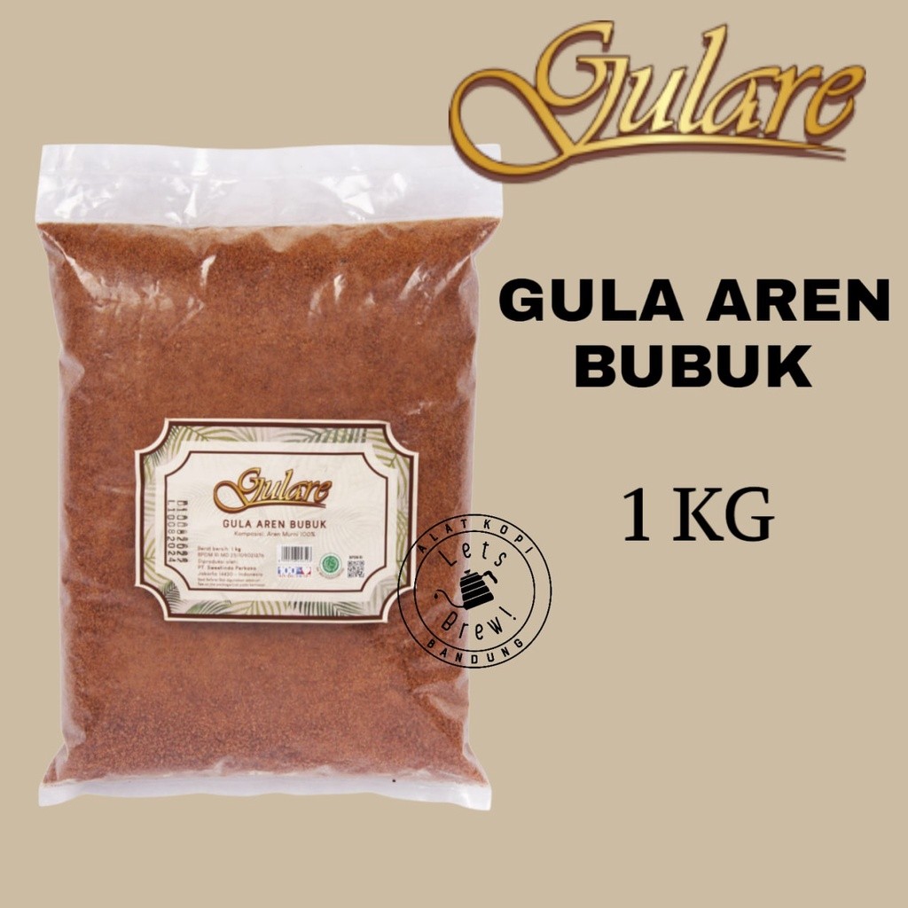 

SANS Gulare Gula Aren Bubuk 1kg / Gulare Gula Aren Murni 100% 1 Kg