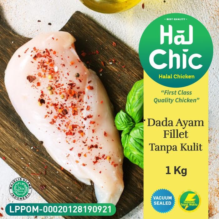 

Dada ayam fillet tanpa kulit HALAL CHICKEN