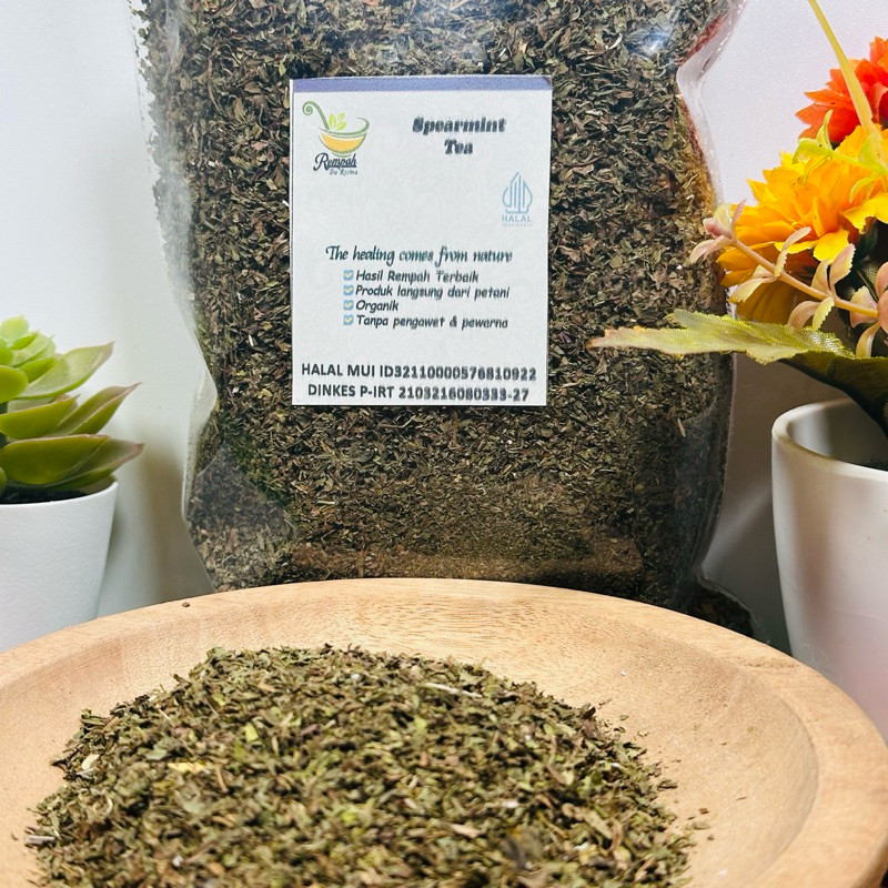 

SANS Daun Spearmint Kering 50 Gram - Rempah Bu Risma