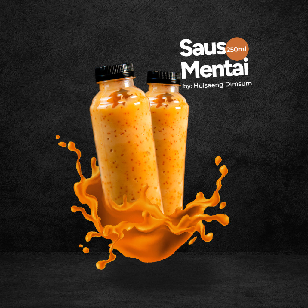 

SANS Saus Mentai Halal 250ml Rasa Enak Bisa Dimix