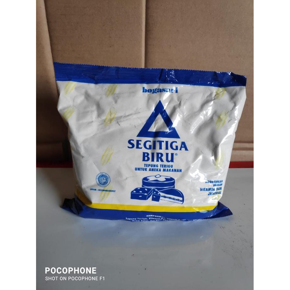 

SALE !!! TEPUNG SEGITIGA BIRU KEMASAN 500G - DUS READYY
