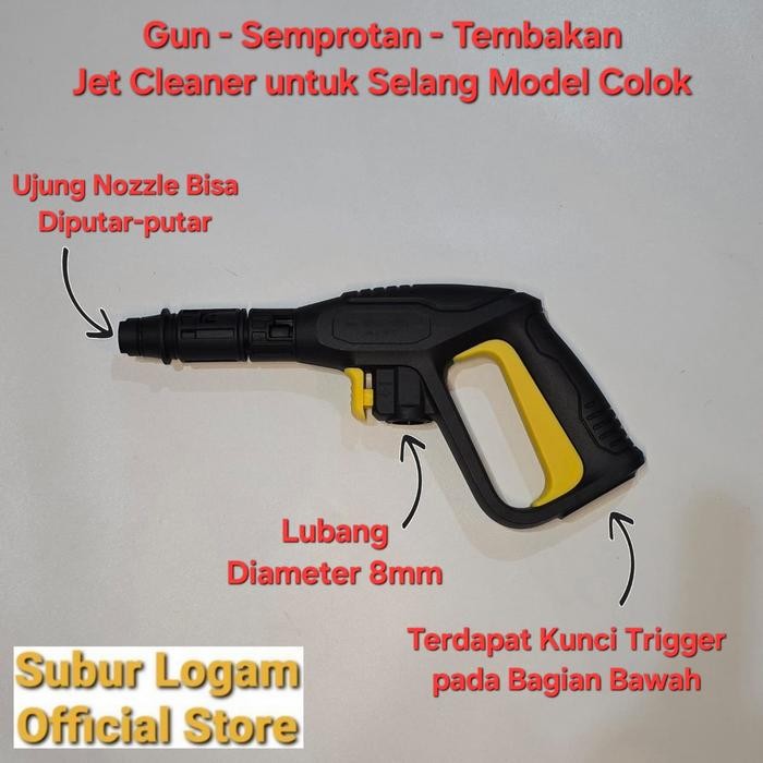 Gun Tembakan Jet Cleaner (Alternatif) Mollar Hpw 500