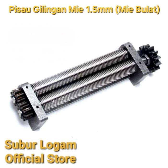 Pisau Gilingan Mie Halus Kecil Dzm 160 Ukuran 1.5 Mm Stainless Steel