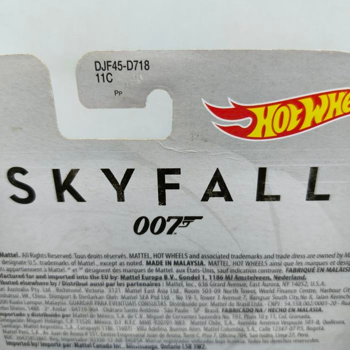 Terlaris Hot Wheels James Bond Skyfall Aston Martin Db5 1963 Hotwheels Retro