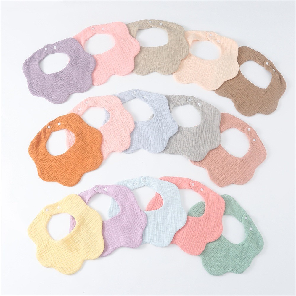 Ultra Celemek Bayi / Bib Bayi Bagus Edisi Premium 6 Lapis Kain Katun Muslin Organik 360 Derajat