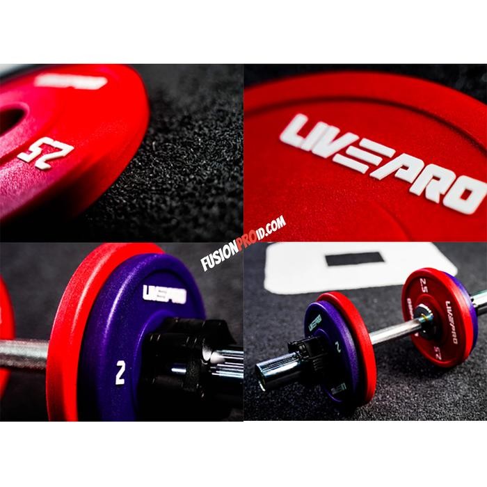 [Powerhouse Zone] Plat Beban 0.5Kg X2 Change Plate Set Barbel Barbell Dumbell Livepro