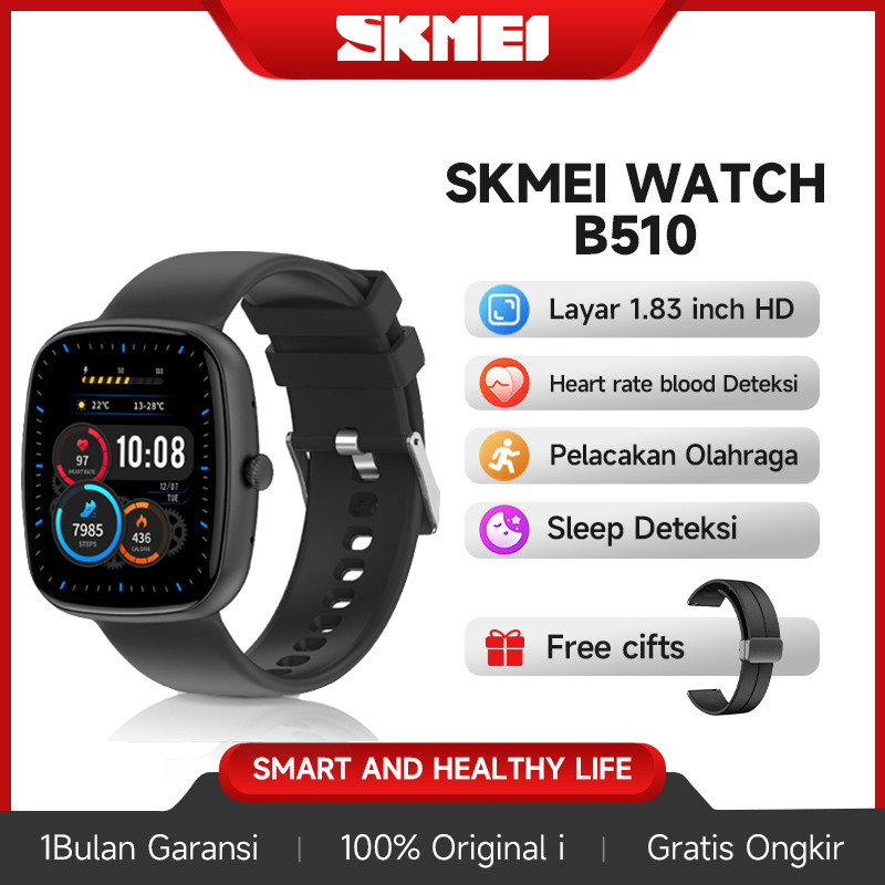 RB2233 SKMEI Smartwatch B510 smartwatch wanita Pelacakan Latihan GPS smartwatch pria Bluetooth Call