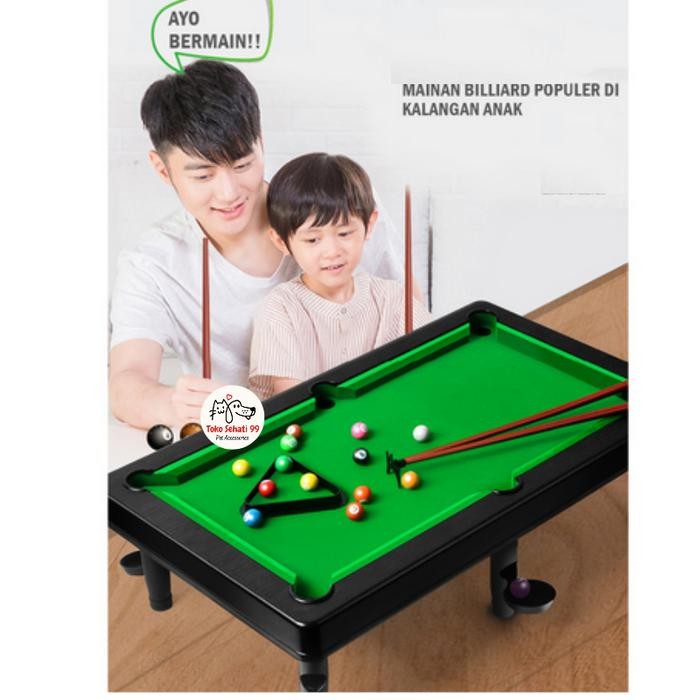 Deluxe Snooker Pool Table Set-MEJA BILLIARD MINI