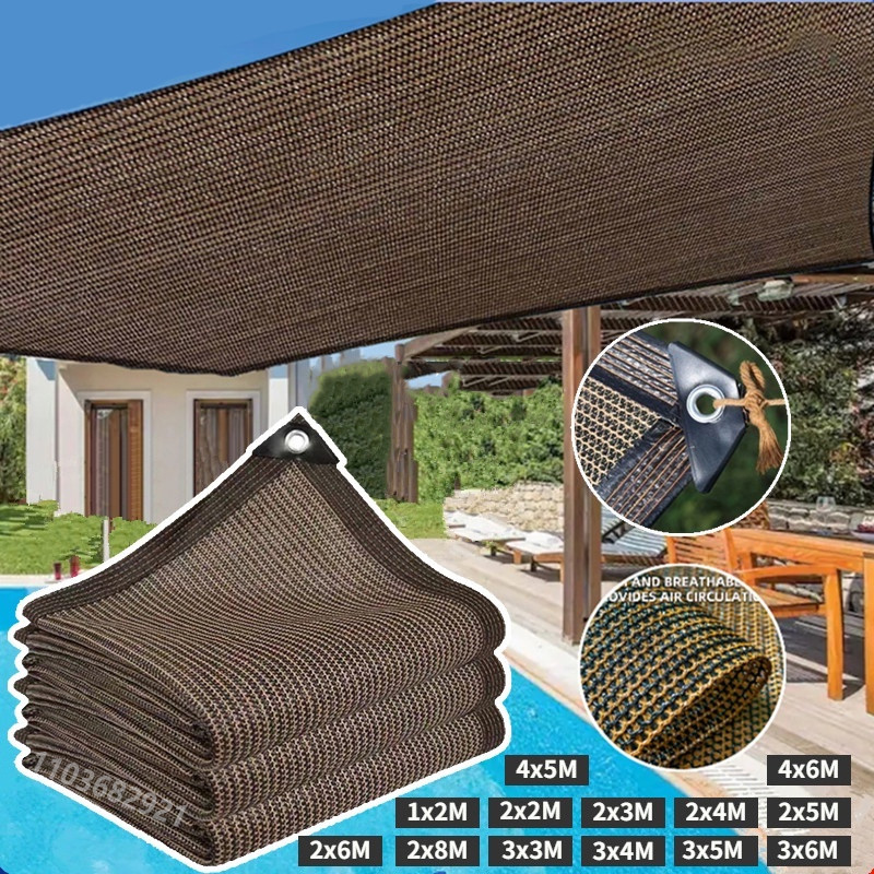 Outdoor Garden Sunshade Net, Terrace Sunshade, Camping Sunshade Net, Uv Protection, Hdpe Sunscreen