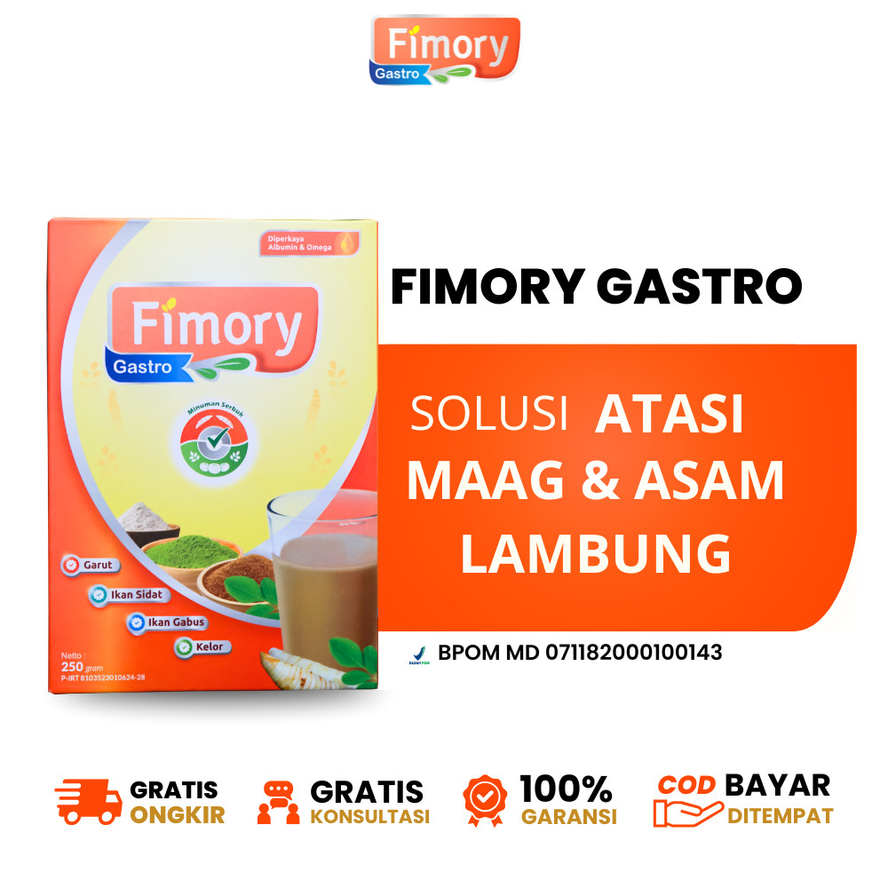 

RATU Fimory Gastro - Minuman Sehat Atasi Asam Lambung dan Maag Kronis 250 gram