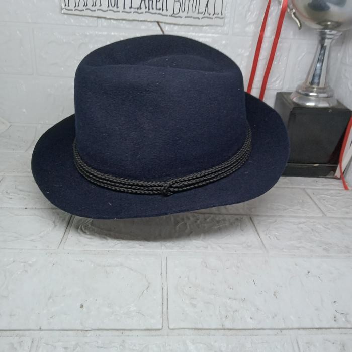 topi laken fedora original wol topi tompy tompi topi pria wanita1