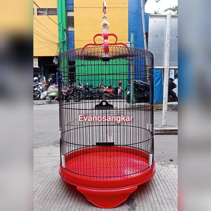 Sangkar burung murai JERUJI BESI no 2 tebok pvc