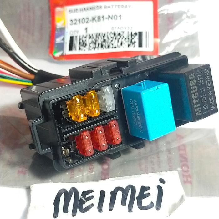 rumah sekring box sekring+relay +sekring beat fi,beat esp beat street,