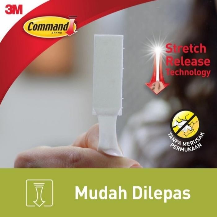

3M Command 17205 Small Picture Hanging Strip Isi 8Sets Kapasitas 1.8Kg