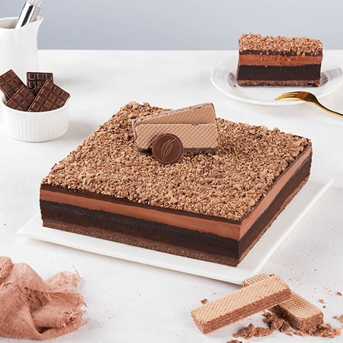 

DAPUR COKELAT - Chocolava Cake 20x20 cm Kue Ulang Tahun
