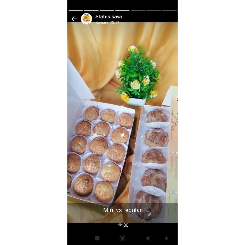 

Mini Soes kue sus mini choux mini soes deliz