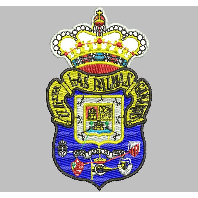 BCP-532 PATCH BORDIR LAS PALMAS CF BOLA LOGO AKSESORIS