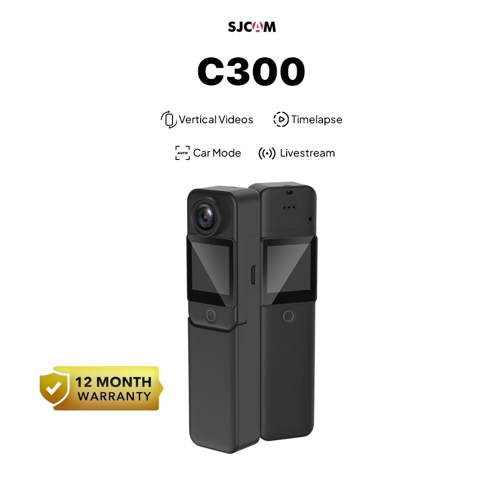 SJCAM C300 2800 mAH Mini Action Camera 5G/2.4G WiFi Sports Camera Dual layar 4K 30FPS 6-Axis