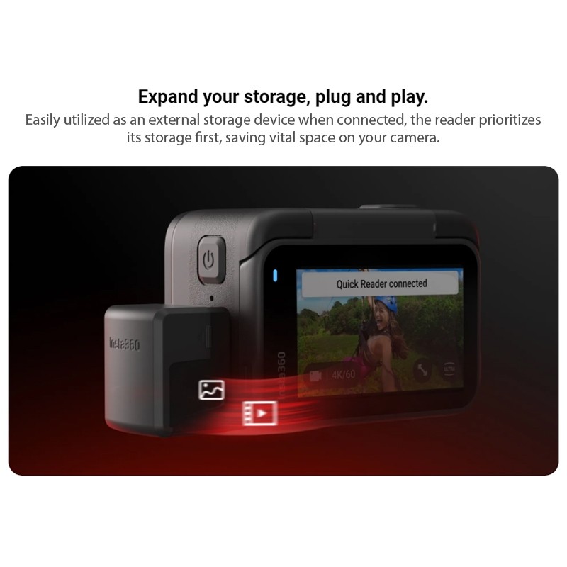 Insta360 ACE PRO & ACE QUICK READER for Insta 360 Ace Pro 2 / Ace Pro / Ace Garansi