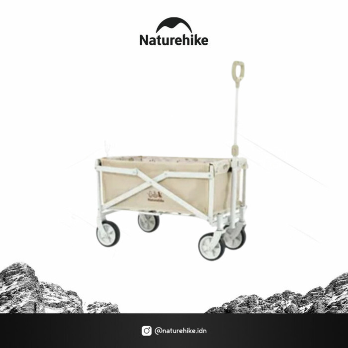 Cuci Gudang Mini Troli Lipat Naturehike Cnh22Ju012 Folding Camping Trolley