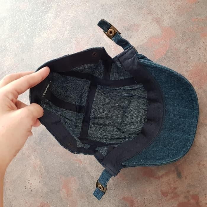 Topi Copet/Flat Cap/Pet/ Pria Wanita Cowo Cewe Jeans/Denim #Gratisongkir #Sale #Discount