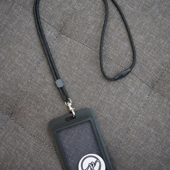 

MINIMAX LANYARD PARACORDISTIC. TWO SIDED CARD HOLDER. ID CARD 2 SISI