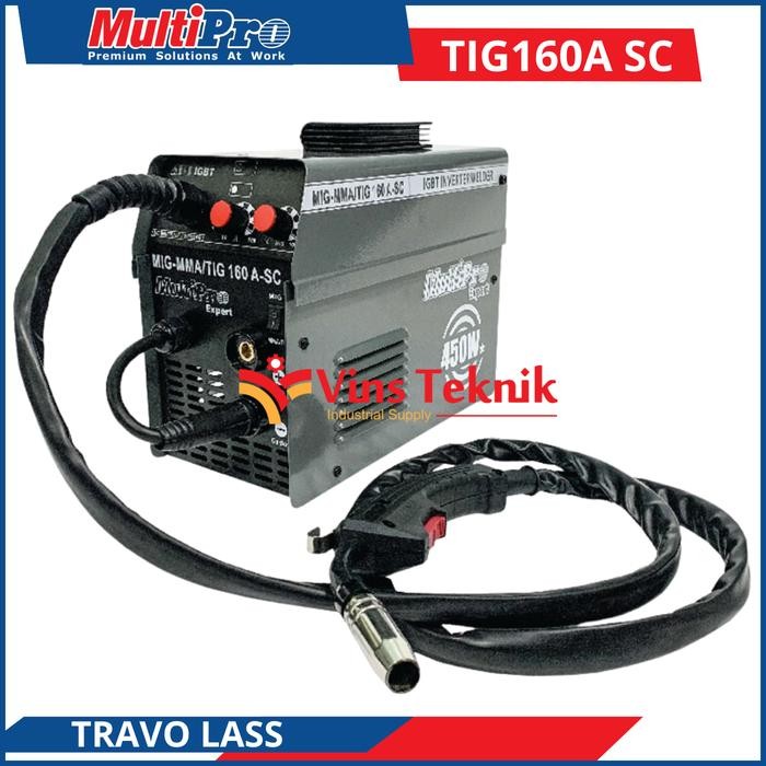 ___ Mesin Travo Las Argon Mig Mma MULTIPRO TIG160A SC