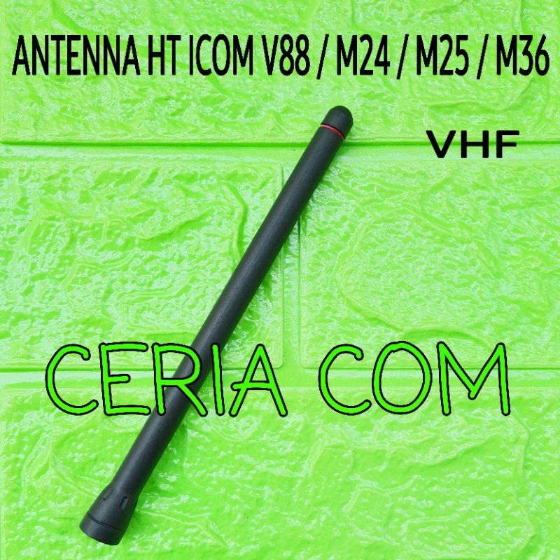 ANTENA HT ICOM V88 ICOM IC M24 ICOM IC M25 ICOM IC A24 ICOM M36 ICOM M37 VHF FA-SC25V MURAH