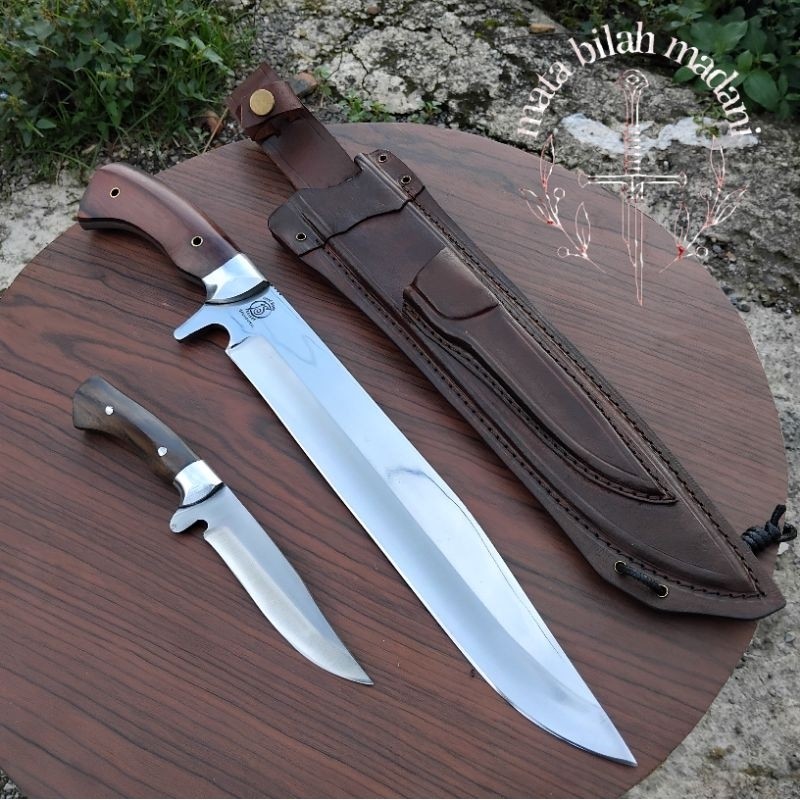 viral Big Bowie Survival Fulltank Satu Set Premium Baja Tajam