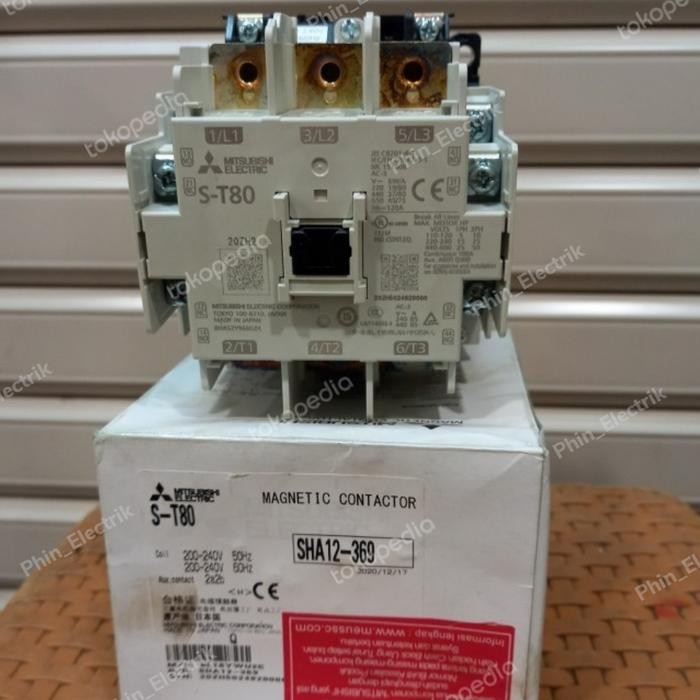 KONTAKTOR ST 80 MITSUBISHI S-T80 220V BERKUALITAS