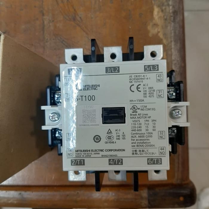 KONTAKTOR MITSUBISHI ST100 230V/CONTACTOR ST 100 MITSUBISHI