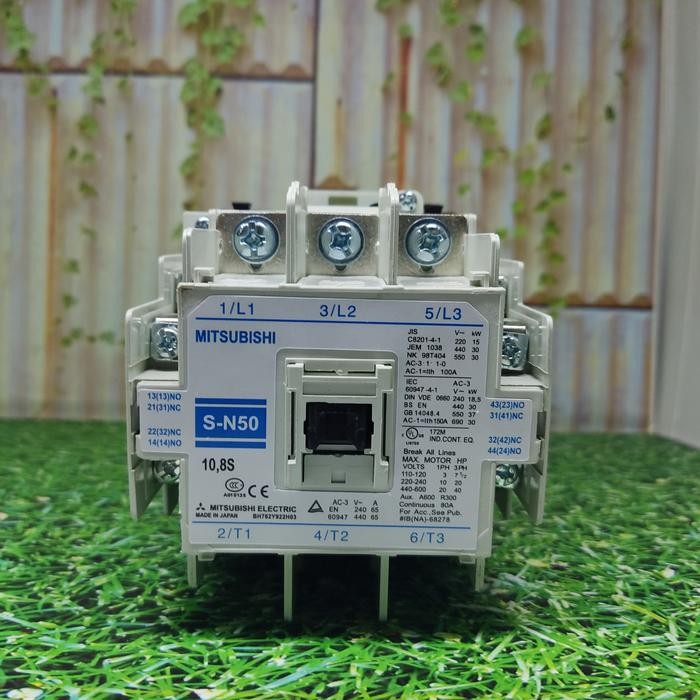 PROMO KONTAKTOR / CONTACTOR MITSUBISHI S-N50 SN-50 SN 50 SN50 MURAH