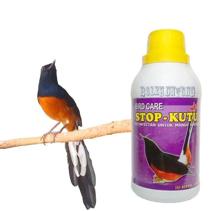 New..!! Bird Care Sampo Burung Murai Kacer Cucak Ijo Love Bird Stop Kutu