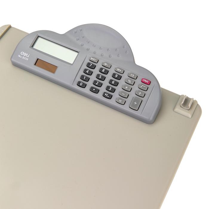 

Deli Papan Ujian ABS - A4 E9259 dengan Kalkulator Terintegrasi - Desk, Alat Stationery