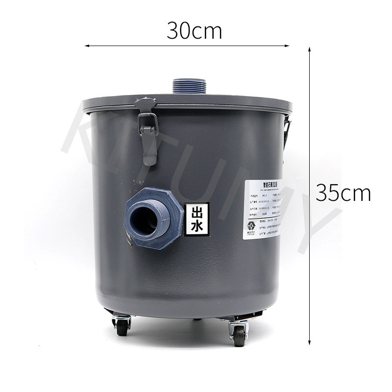 Filtro de gesso dental laboratório pedra gesso pó armadilha filtro laboratório gesso sedimento tanqu