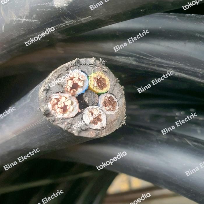 Kabel Listrik Nyy 5X16 5 X 16 5X16Mm 5 X 16 Mm Meteran Nyy 5X16Mm