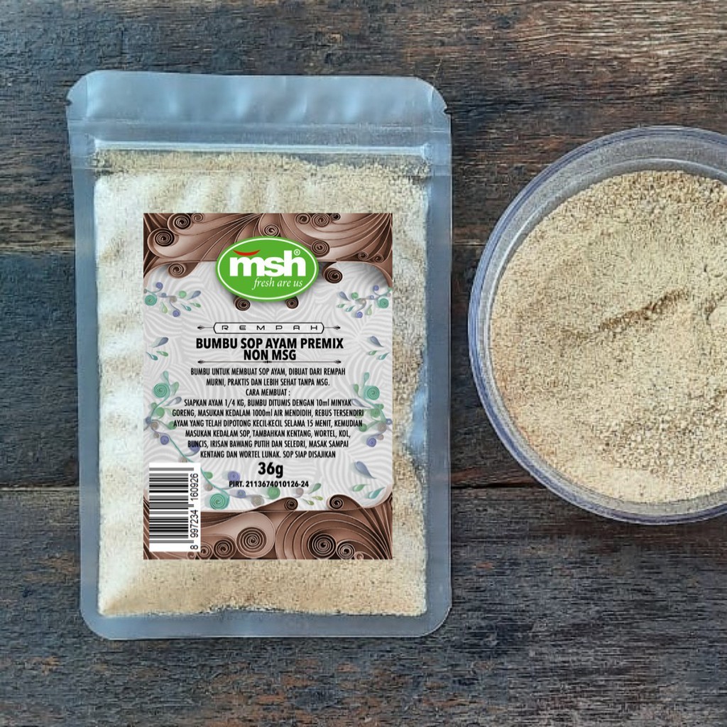 

MSH Bumbu Sop Ayam Premix Non MSG 36 g