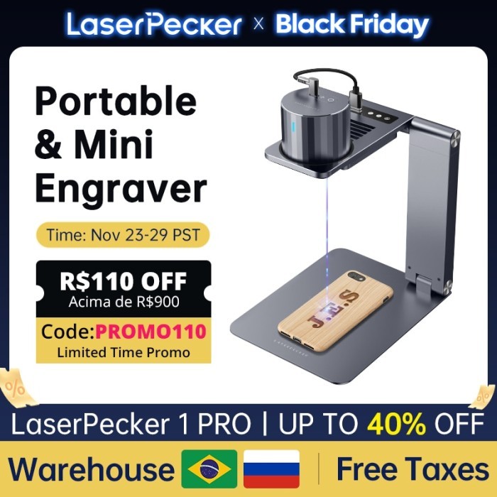 Laser LaserPecker 1 Pro Portable Mini Laser Engraving Machine Compact