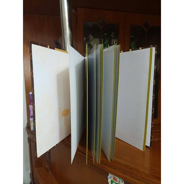 RB22 Album Foto 10R/8R/5R/4R/2R Magnetic Besar/Jumbo 10 Lembar Putih