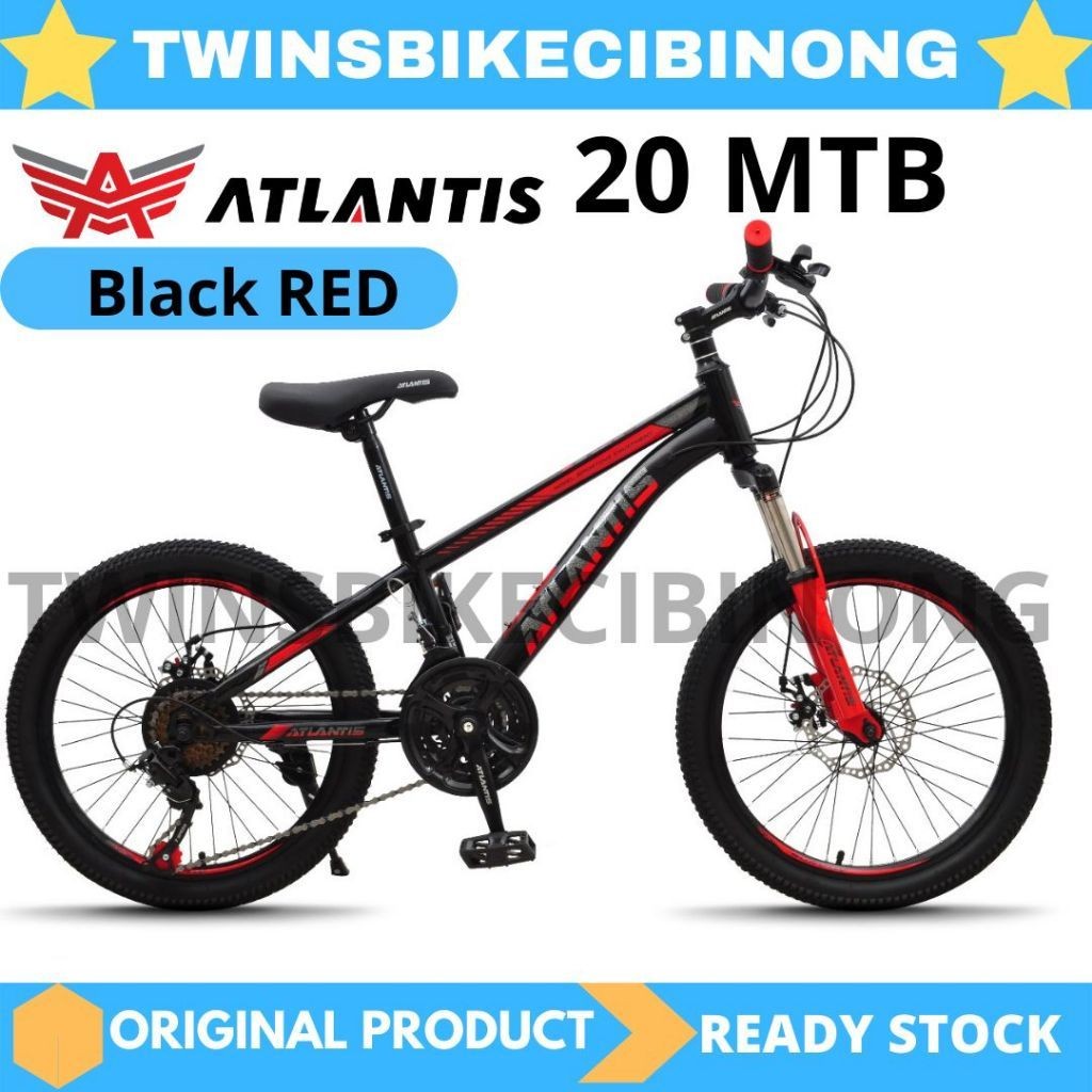 VIVE Sepeda Anak Laki Laki Gunung MTB 20 ATLANTIS 690 DISC BRAKE