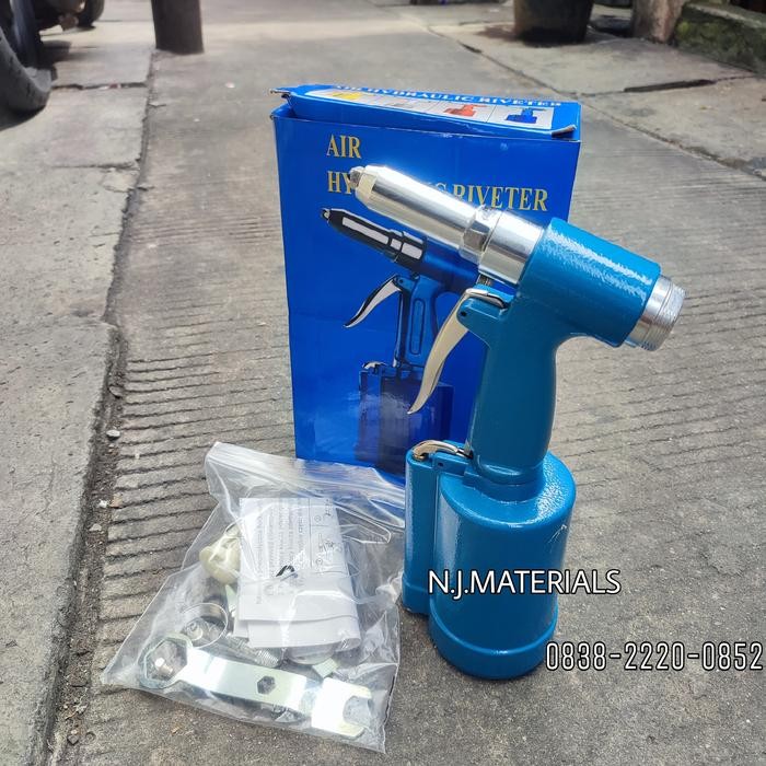 ALAT TEMBAK PAKU TANG RIVET ANGIN 3/16 INCH AIR HYDRAULIC RIVETER BERKUALITAS