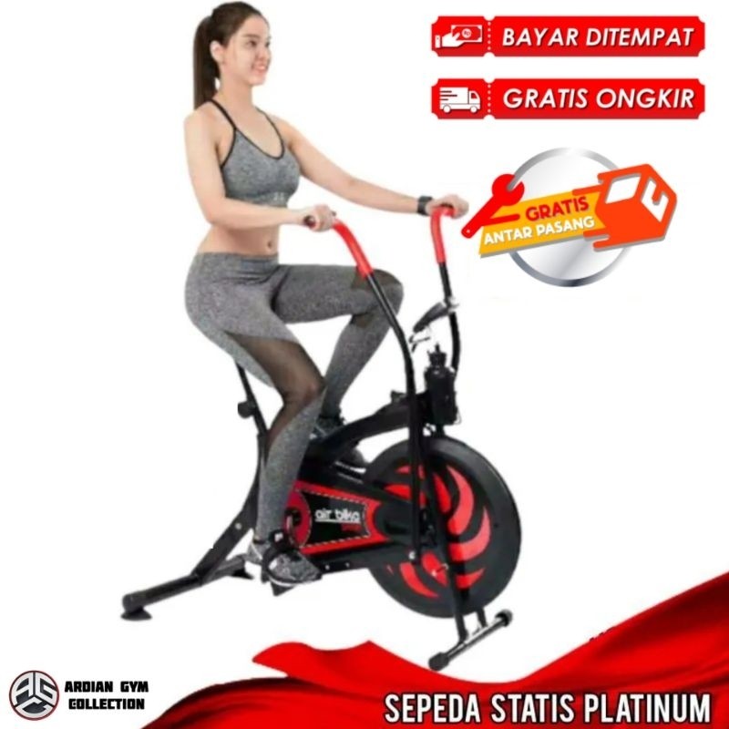 VIVE SEPEDA STATIS PLATINUM BIKE ORBITREK SEPEDA FITNESS