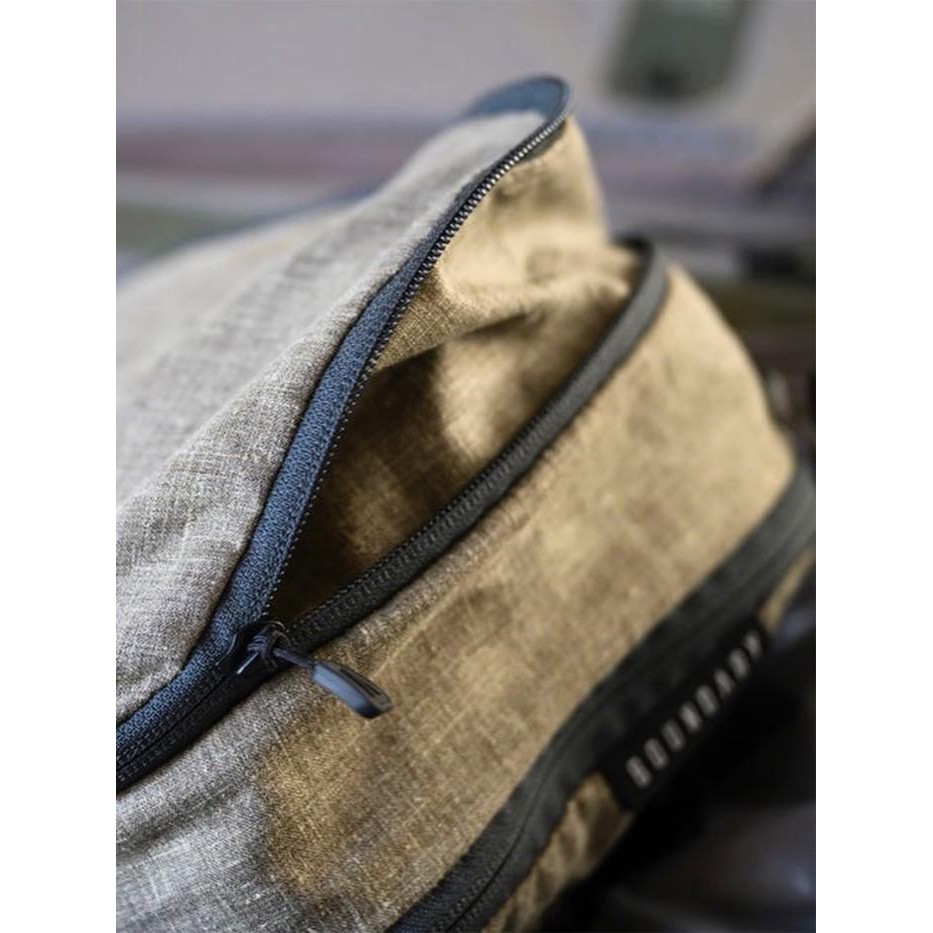 Tas Travel Boundary Supply Hemp Cube Black Pouch Baju Lipat Organiser