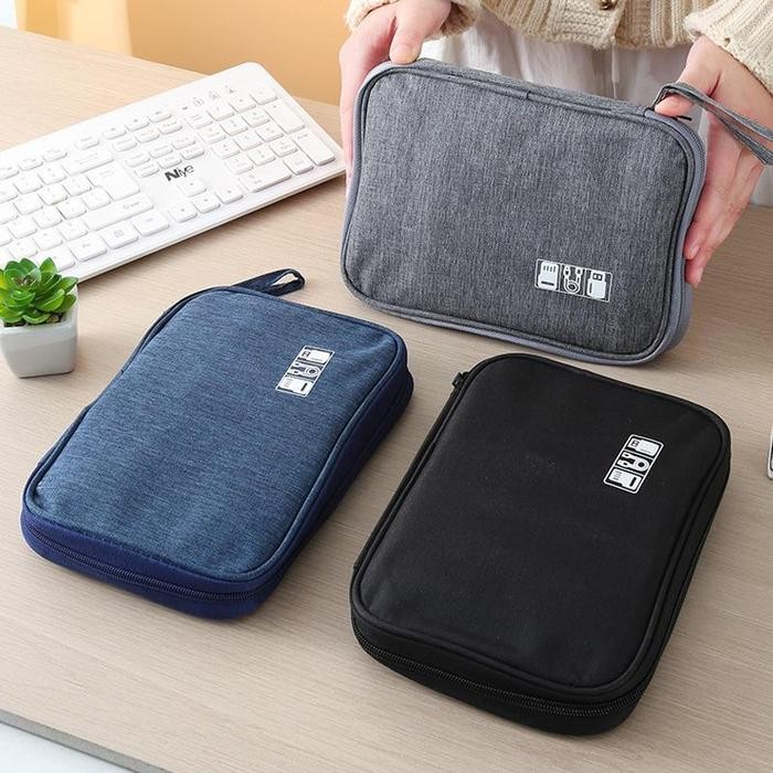 Tas Kabel Organizer / Tas Kabel Usb Charger Organizer Tas Kabel Travel / Travel Pouch Organizer