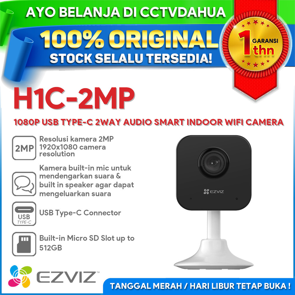 Blueskyy - IMOU CUE SE IPC-C11EP 720P 1MP 2WAY AUDIO WIFI INDOOR CAMERA