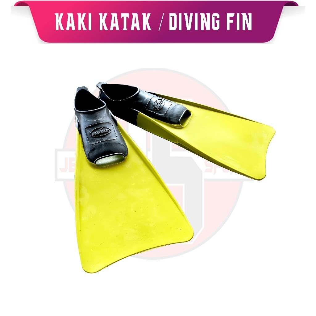 VIVE Kaki Katak - Diving Fin - Fin Renang Merk Pantas Original