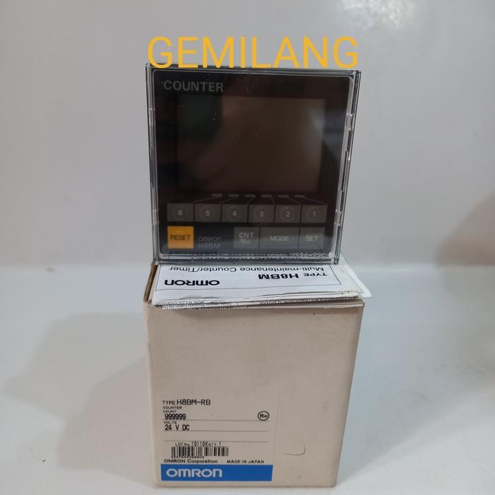 Omron H8Bm Rb Counter Digital