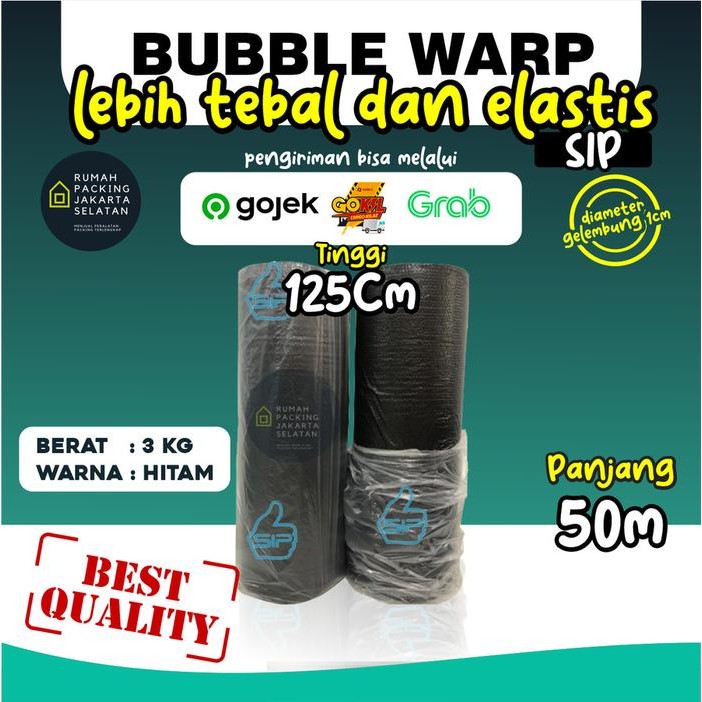 

Aman - Bubble Wrap Bening 1,25 X 50 Meter