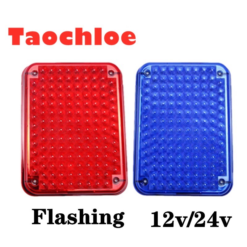 1piece DIY 24v 12v led flashing strobe lights for ambulance pumper fire engines lamps patrol  wagon 